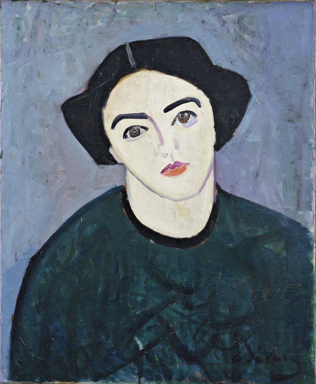 Madame Derain v zeleném od Andre Derain