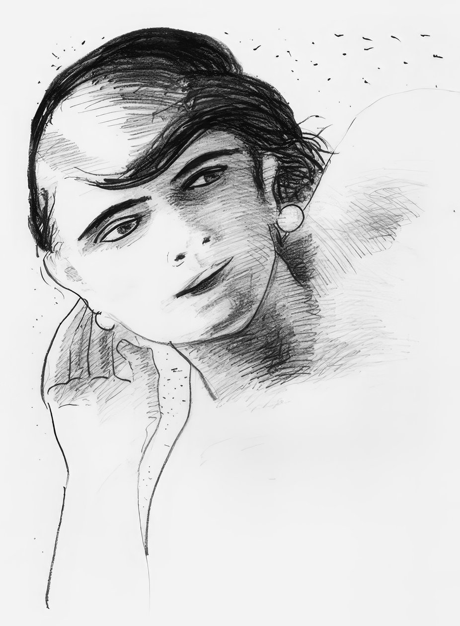 Dívčí hlava od Andre Derain