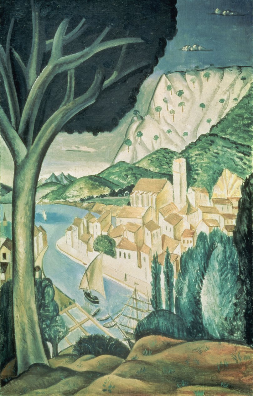 Martigues (přístav v Provence) od Andre Derain