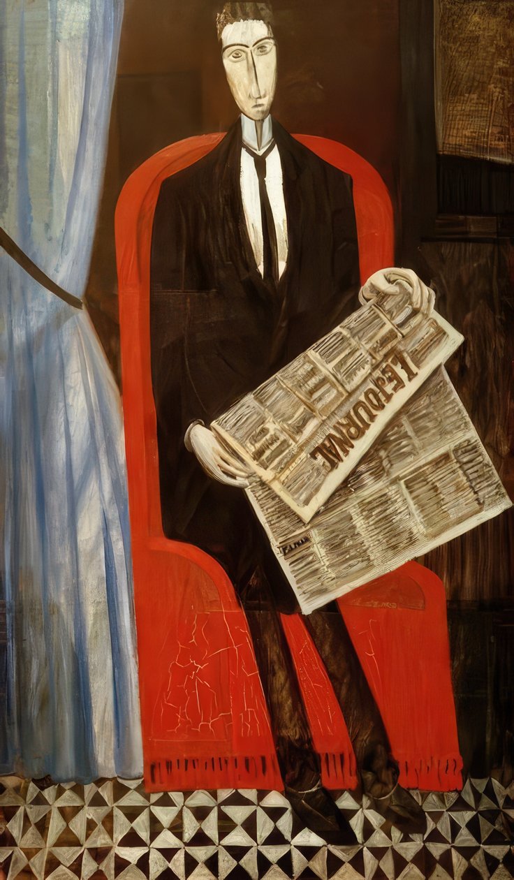 Portrét muže, kterého noviny neznají od Andre Derain