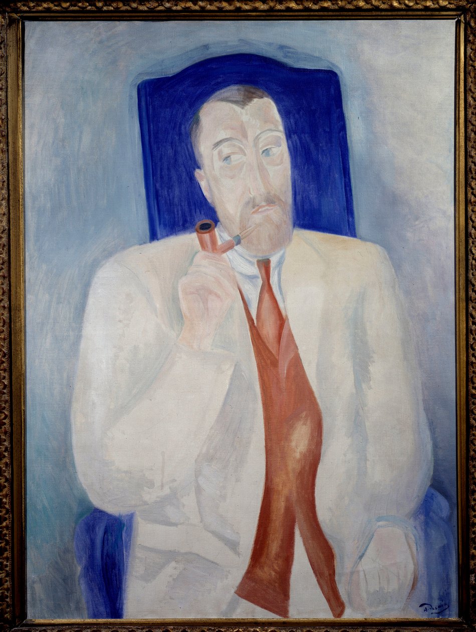 Portrét Paula Poireta od Andre Derain