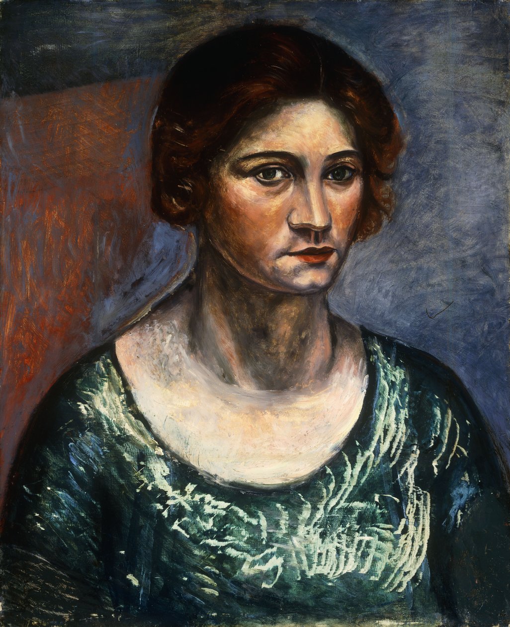 Portrét ženy; Portrait de Femme od Andre Derain
