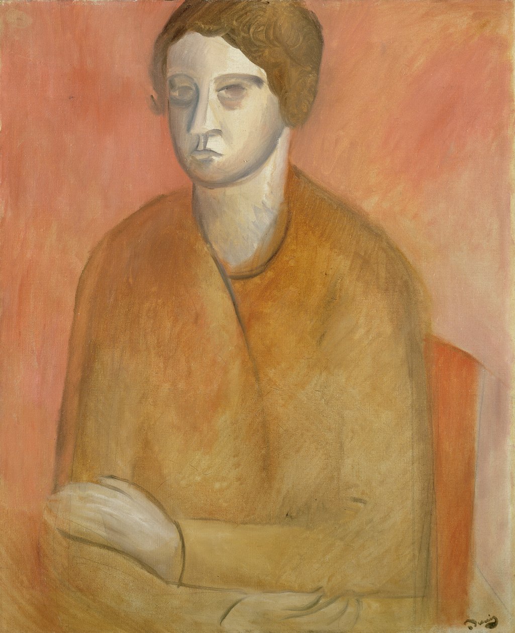 Sedící žena, asi 1912 (olej na plátně) od Andre Derain