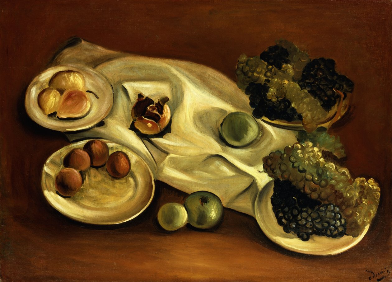 Zátiší s ovocem; Nature Morte aux Fruits od Andre Derain