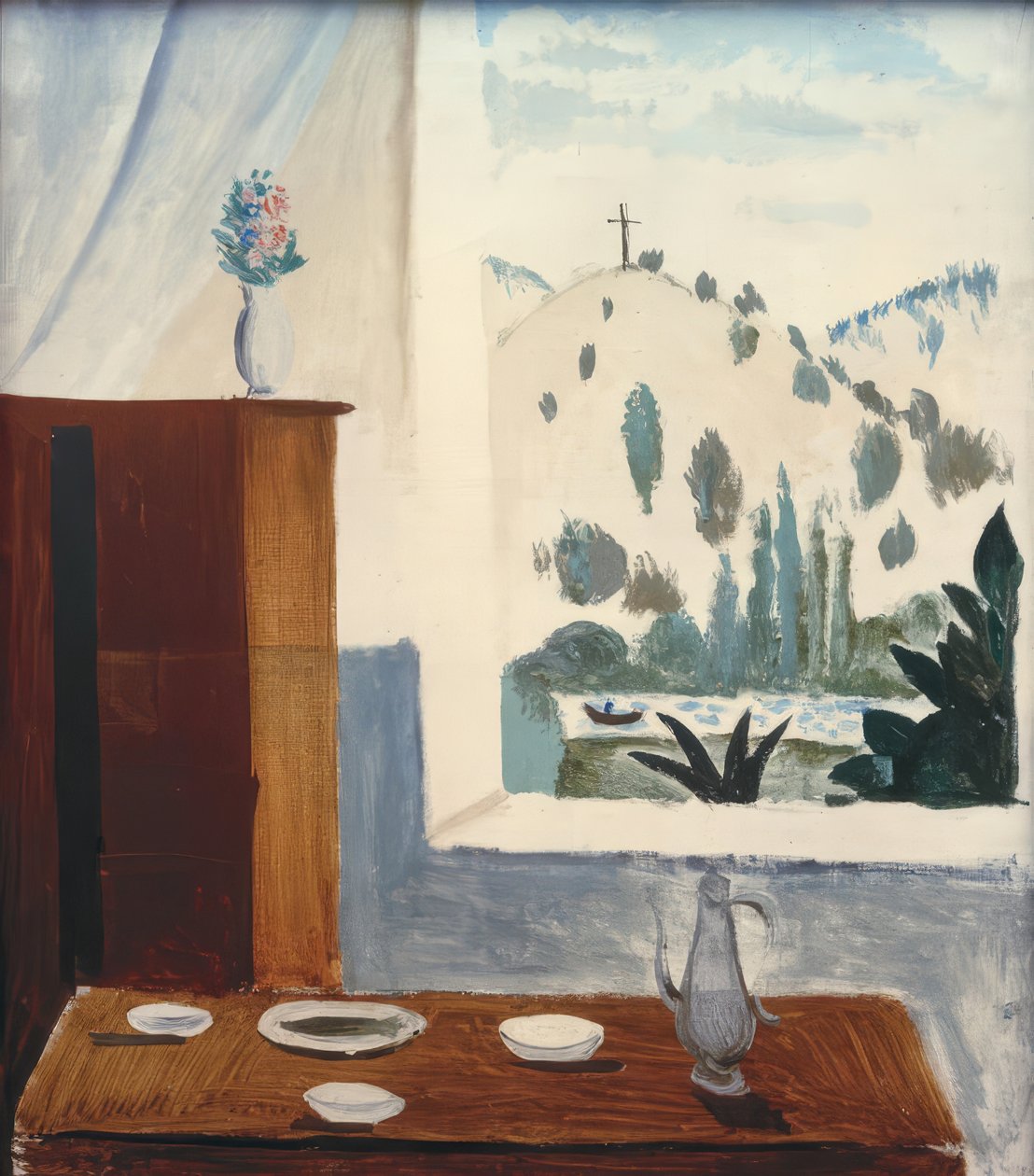 Zátiší s Kalvárií od Andre Derain