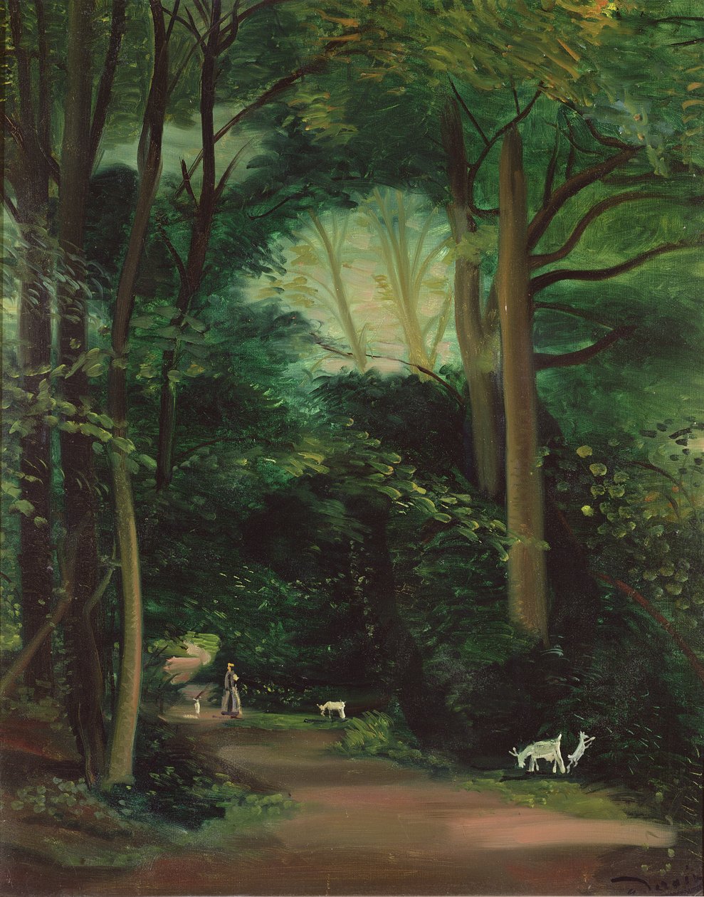 Kozy z Chambourcy, asi 1948-49 (olej na plátně) od Andre Derain