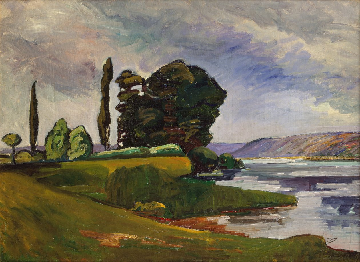 Seina u Chatou, asi 1899-1900 (olej na plátně) od Andre Derain