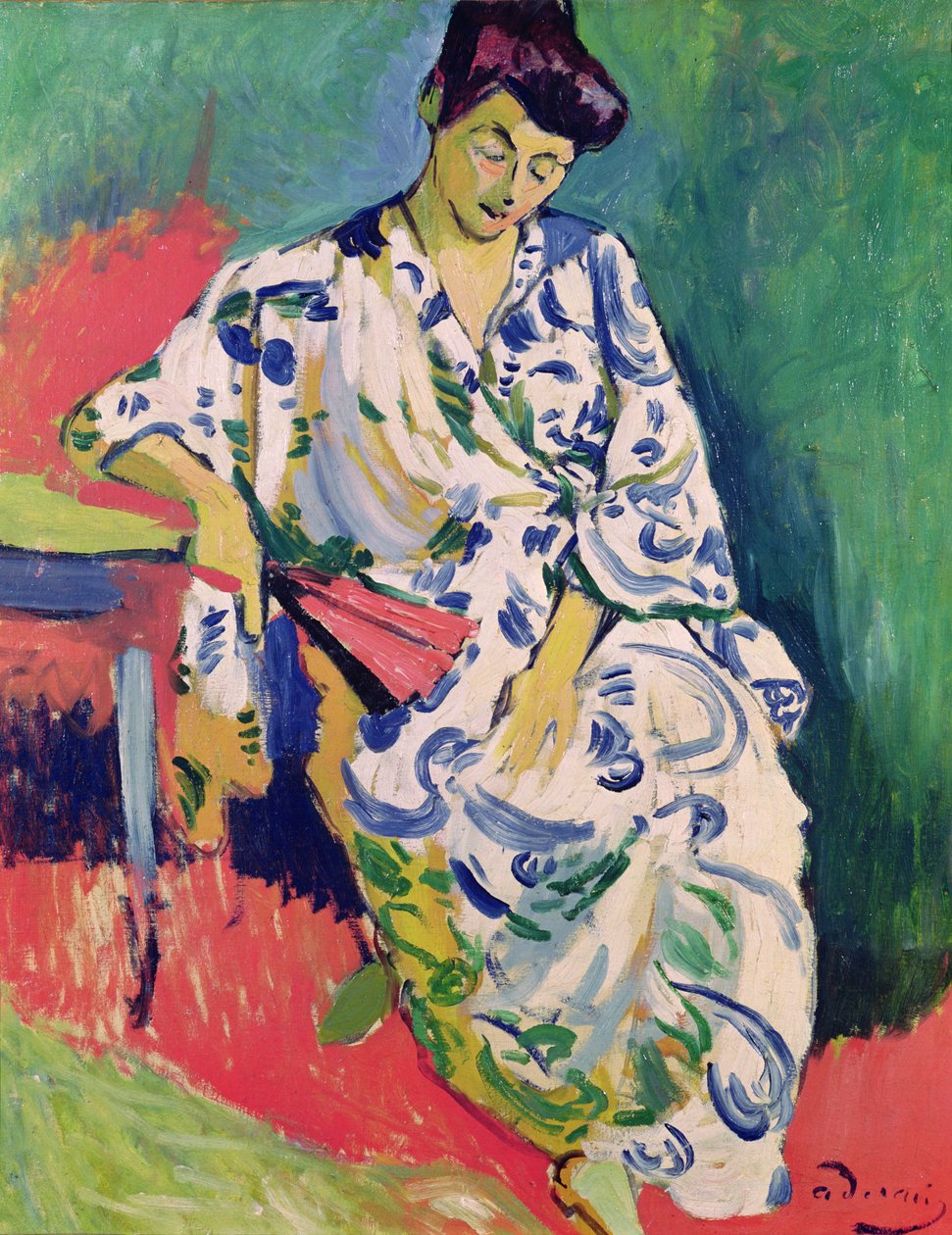 Žena s šátkem od Andre Derain