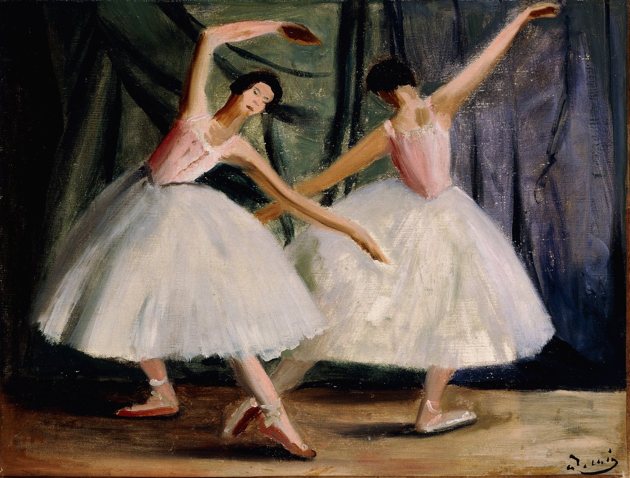 Dva tanečníci; Deux Danseuses od Andre Derain