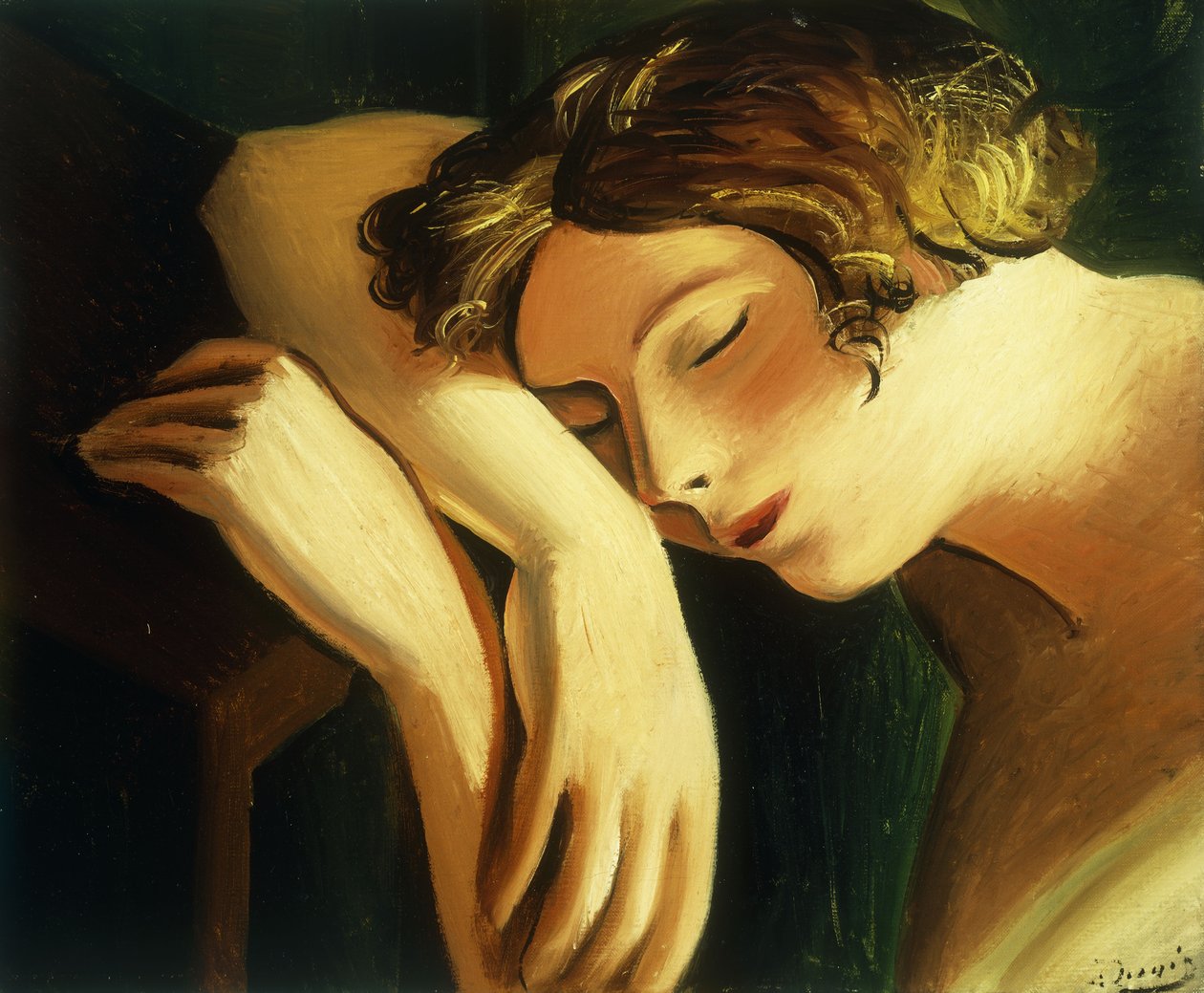 Spící žena; Femme Dormee od Andre Derain