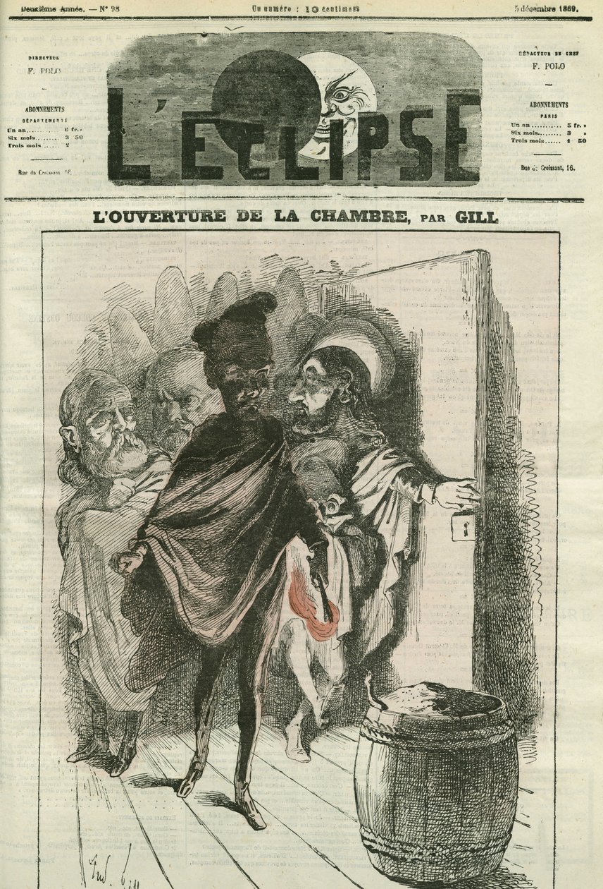 Opening of the House, ilustrace k písni od Bugnota. Obálka v “”L