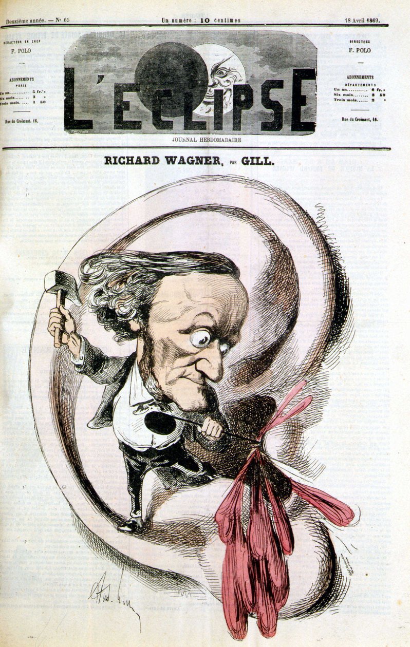 Richard Wagner – autorem Gill, v „“L