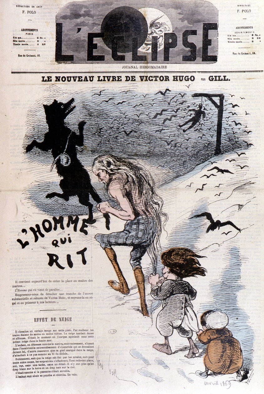 Muž, který se směje Victor Hugo – od Gilla, v „“L