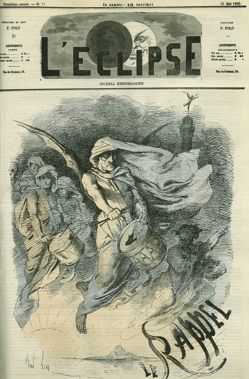 The Reminder, ilustrace písně Paula Mahalina (1838-1899). Obálka „“L