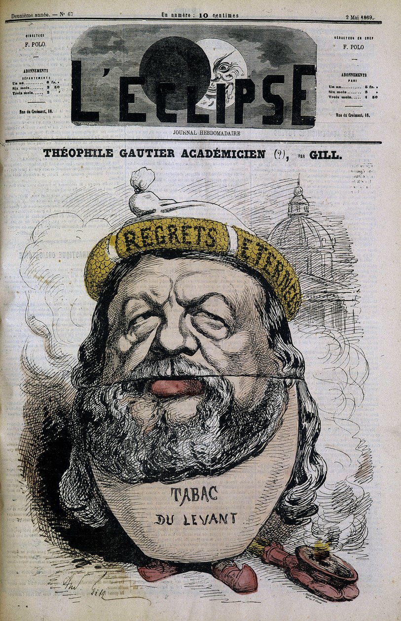 Théophile Gautier – od Gilla, v “”L