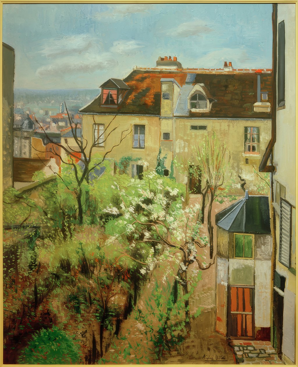 Zahrada domu Utrillo od Andre Utter