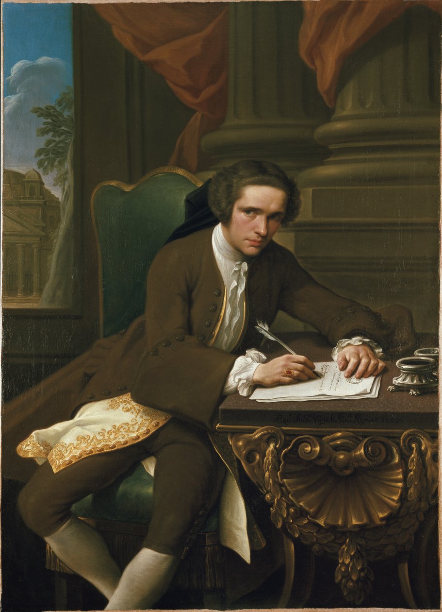 Portrét sira Charlese Fredericka, 1738 od Andrea Casali