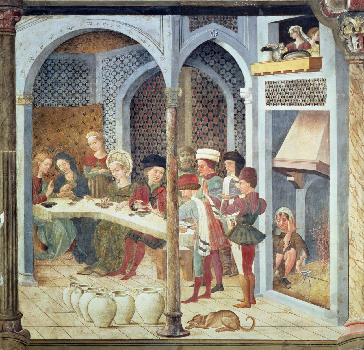 Manželství v Káně, 1470 od Andrea Delitio