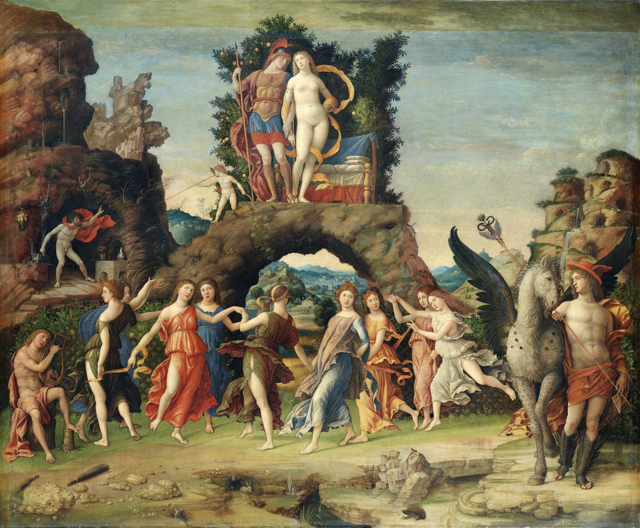 Parnassus od Andrea Mantegna