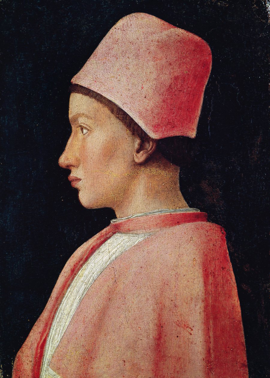 Portrét Francesca Gonzagy II jako chlapce, 1461 od Andrea Mantegna