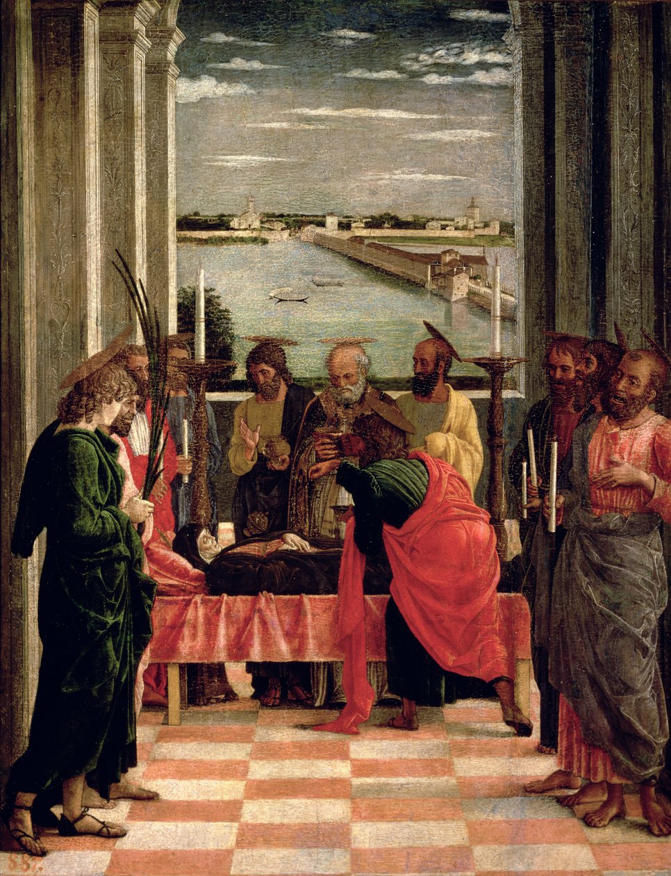 Smrt Panny od Andrea Mantegna