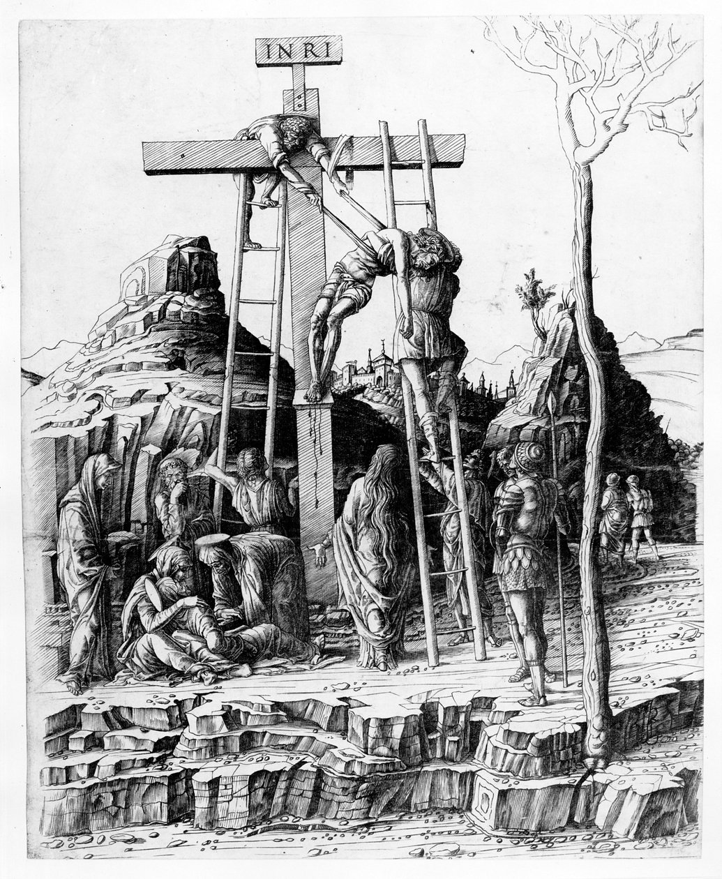 Sestup z kříže od Andrea Mantegna