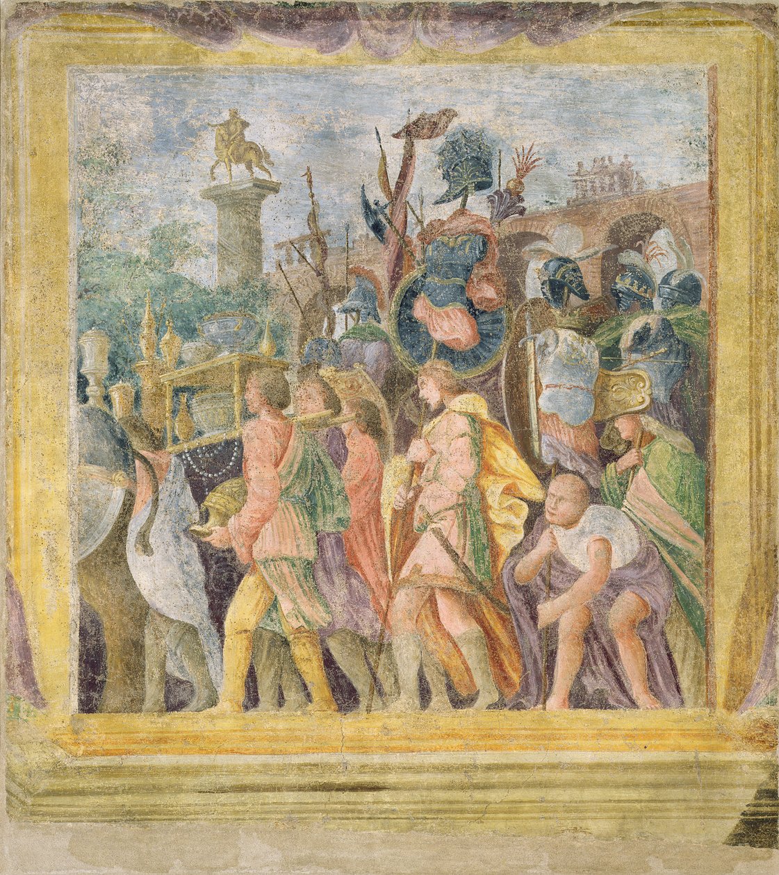 Triumf Caesara od Andrea Mantegna