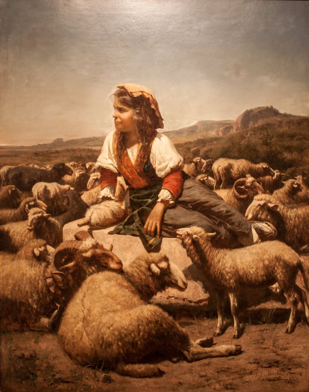 Pasztorlanykan Angličtina: Shepherd_Girln od Andreas Marko