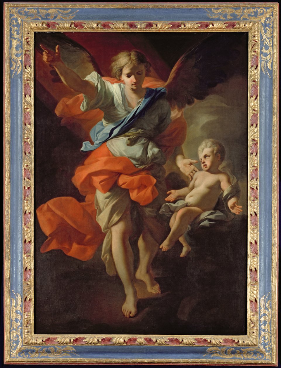 Anděl strážný, kolem 1685-94 od Andrea Pozzo