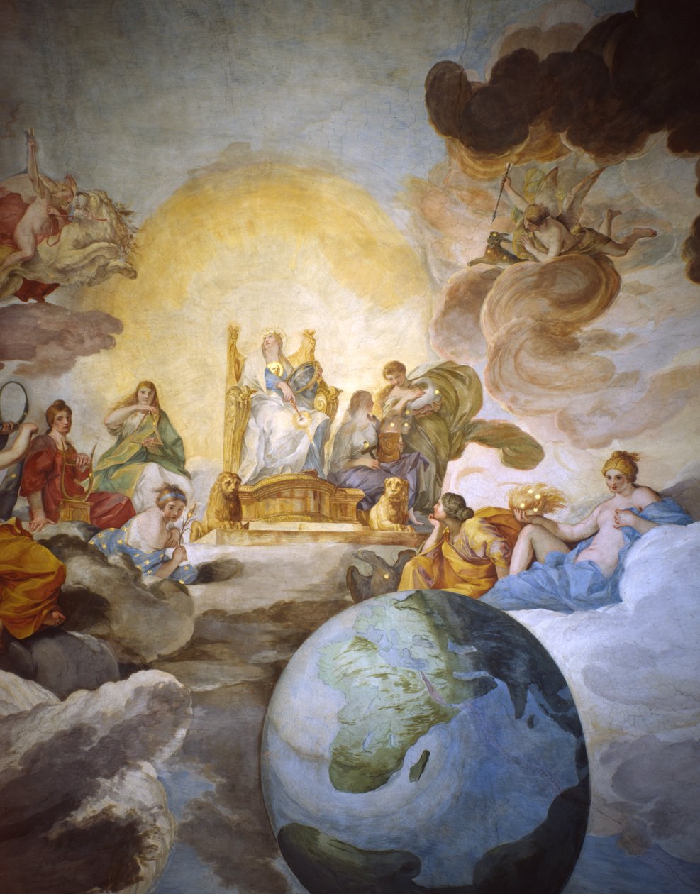 Alegorie Boží moudrosti, 1629-33 od Andrea Sacchi