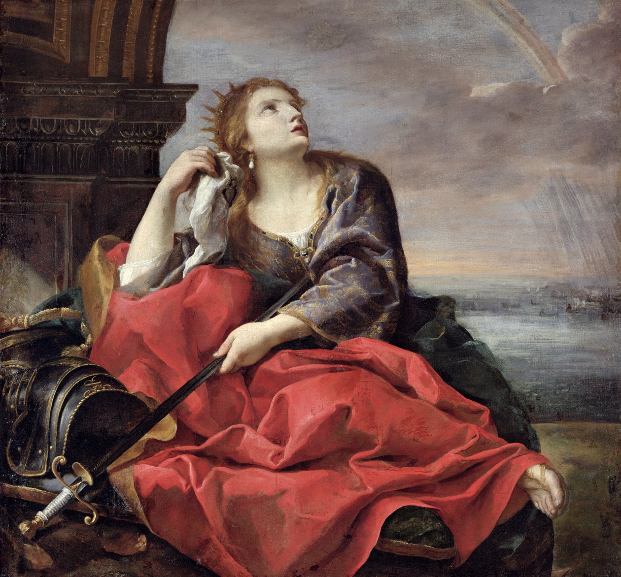Smrt Dido od Andrea Sacchi