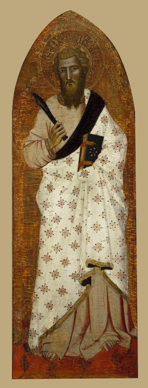 Svatý Bartoloměj od Andrea da Firenze