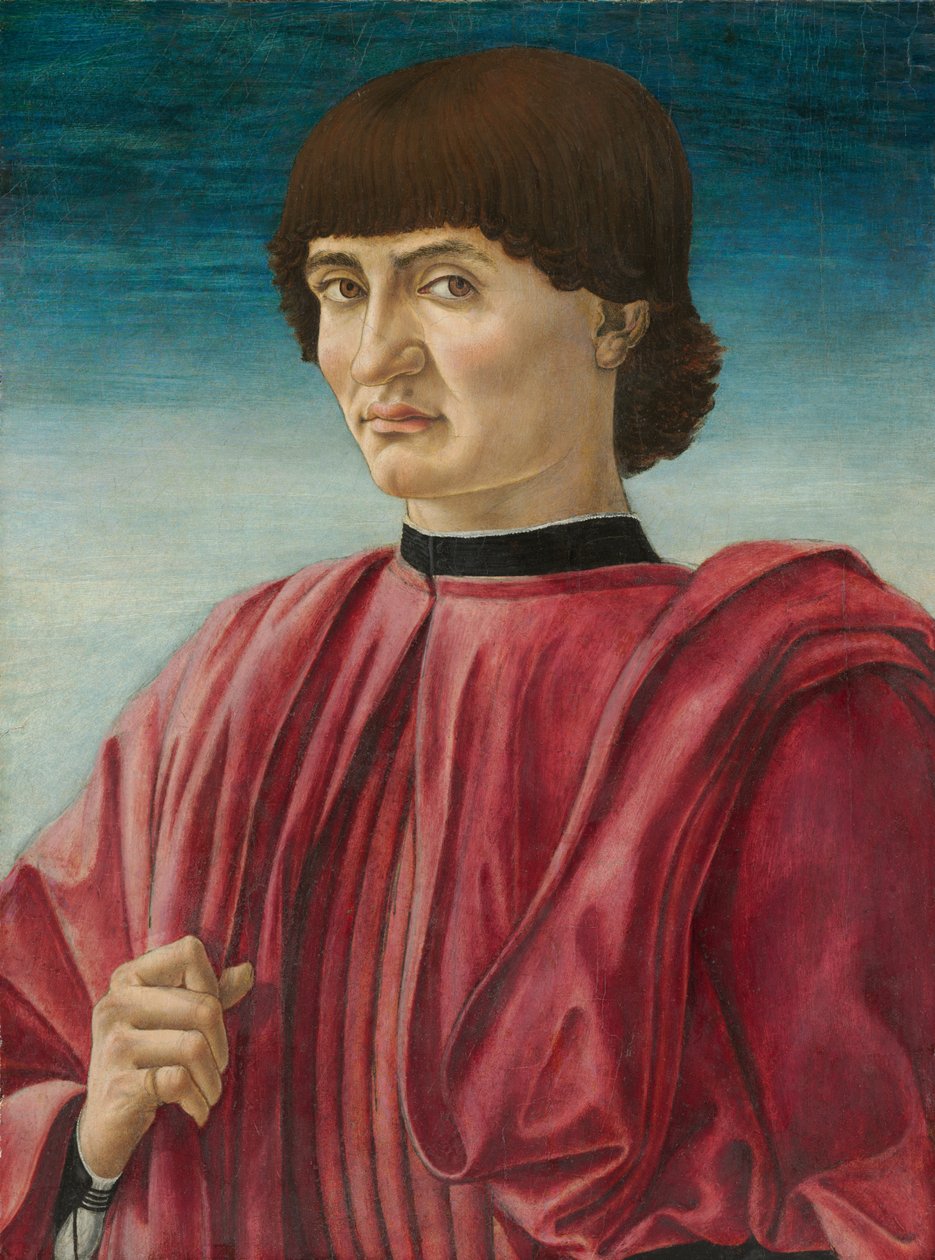 Portrét gentlemana od Andrea del Castagno