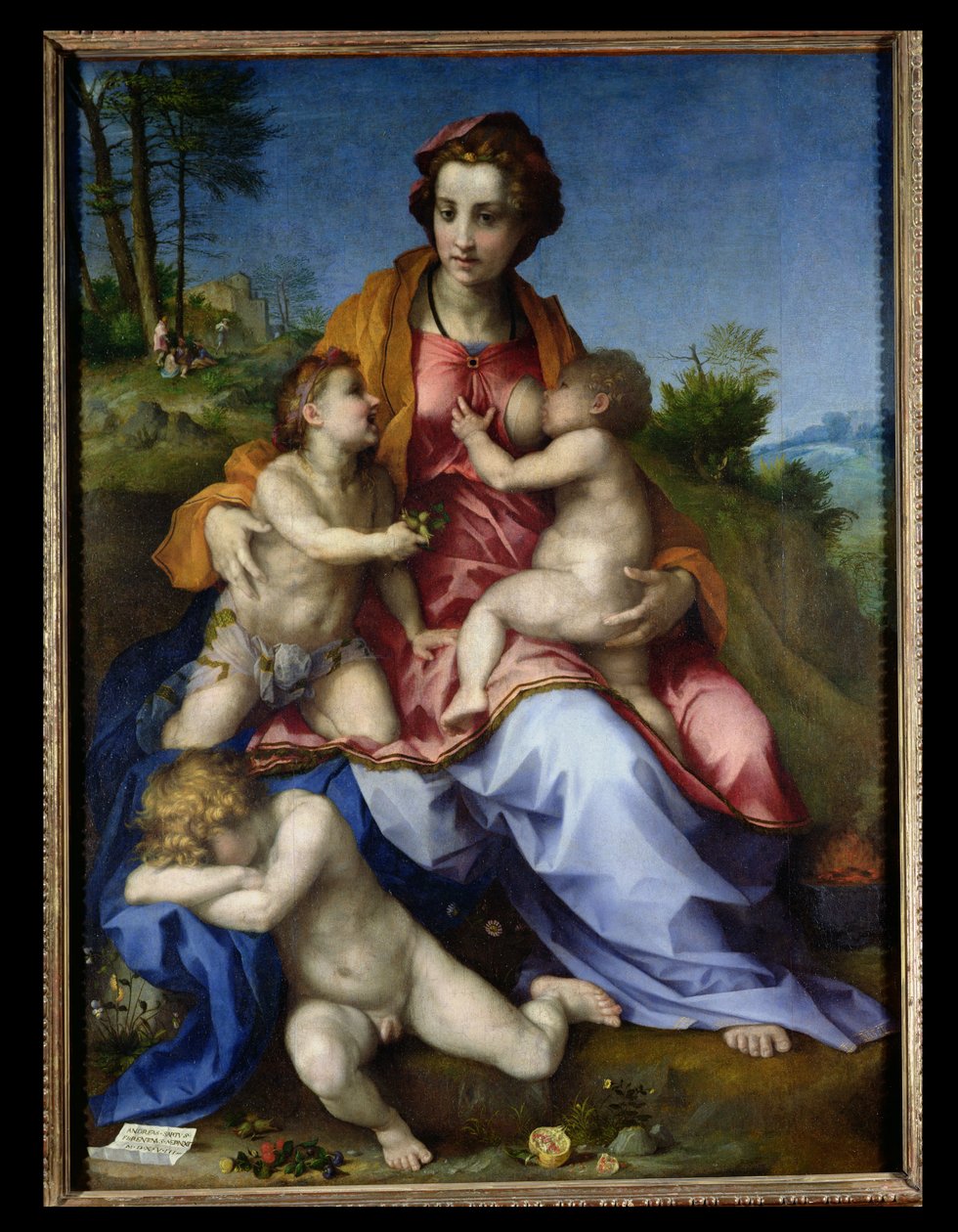 Charita, 1518-19 od Andrea del Sarto