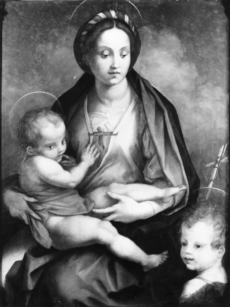 Madona s dítětem se svatým Janem od Andrea del Sarto