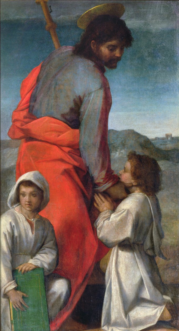 Svatý Jakub, kolem 1524-29 od Andrea del Sarto