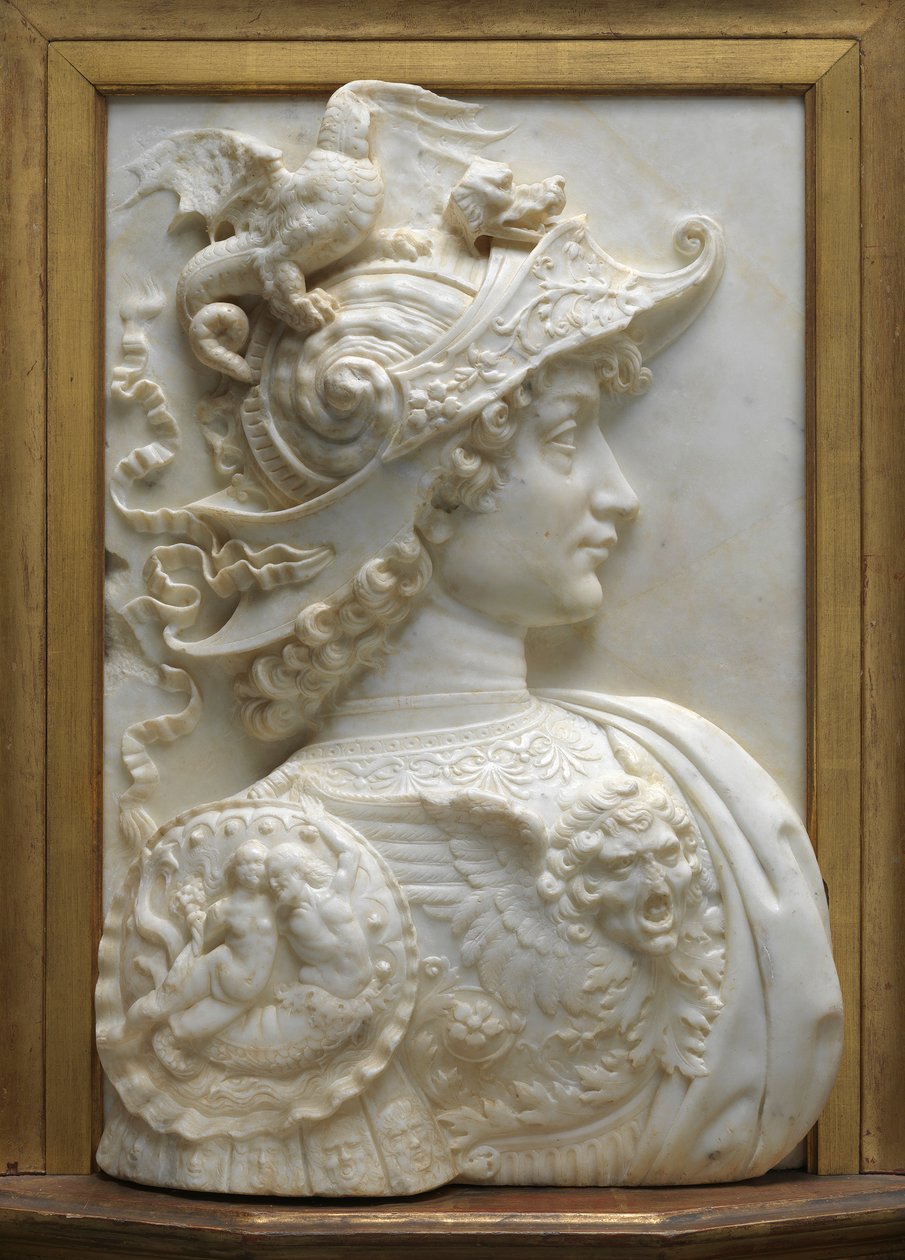 Alexandr Veliký, kolem 1483-1485 (mramor) od Andrea del Verrocchio