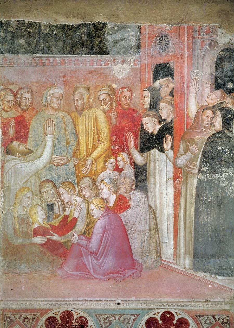 Zázrak svatého Petra mučedníka, c.1365-67 od Andrea di Bonaiuto