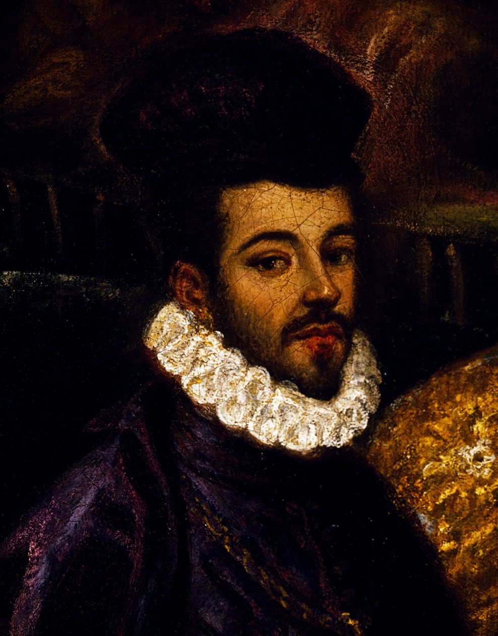 Portrét francouzského krále Jindřicha III., polského krále (malba) od Andrea (1539 1614) Vicentino