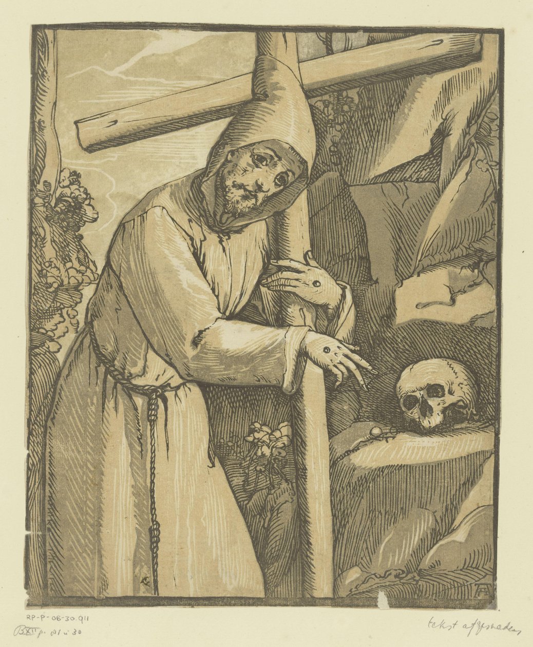 Svatý František z Assisi od Andrea Andreani