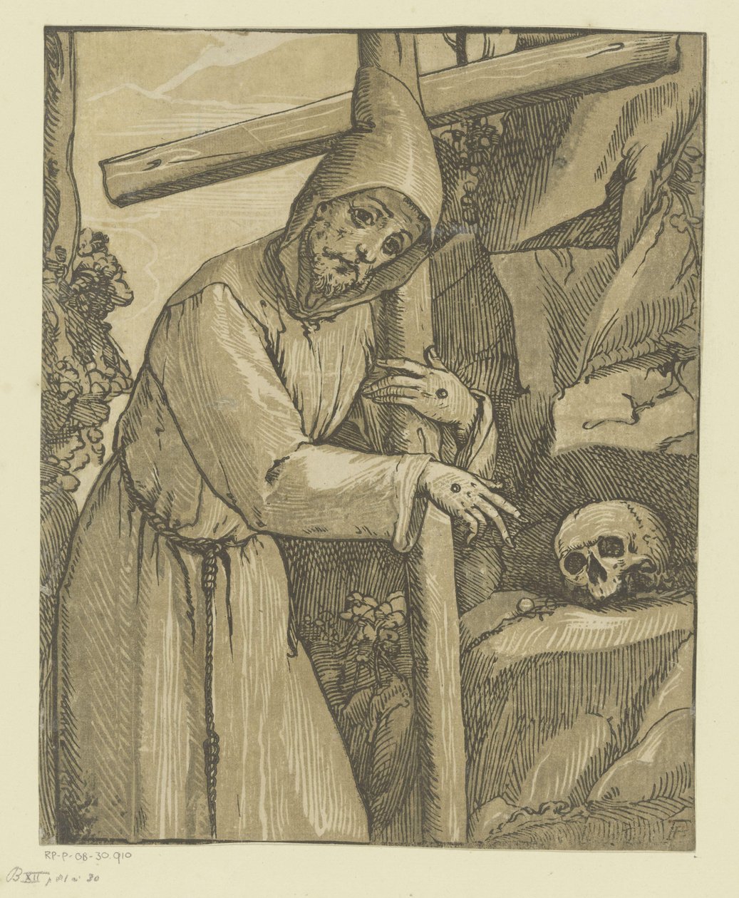 Svatý František z Assisi od Andrea Andreani