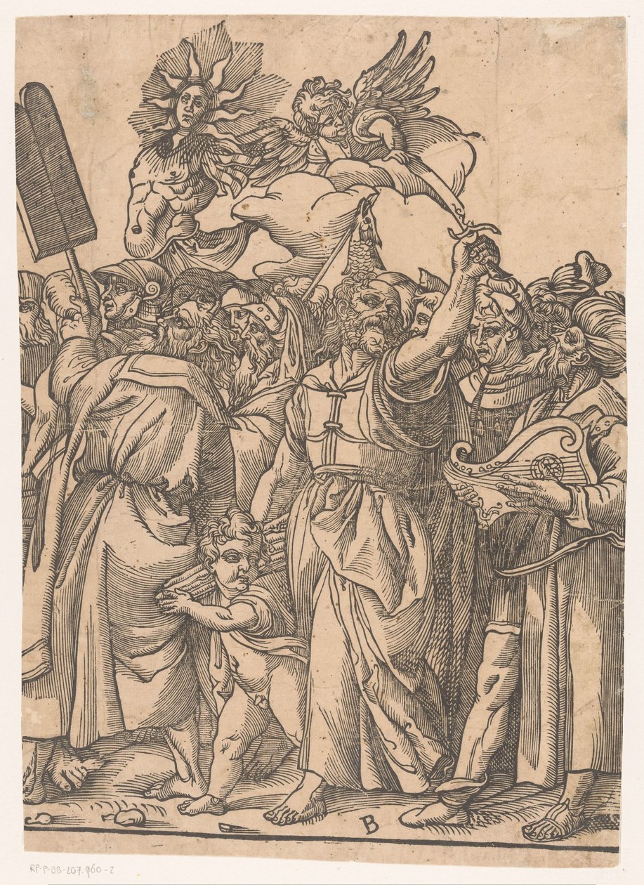 Triumph of Christ (druhá část) od Andrea Andreani