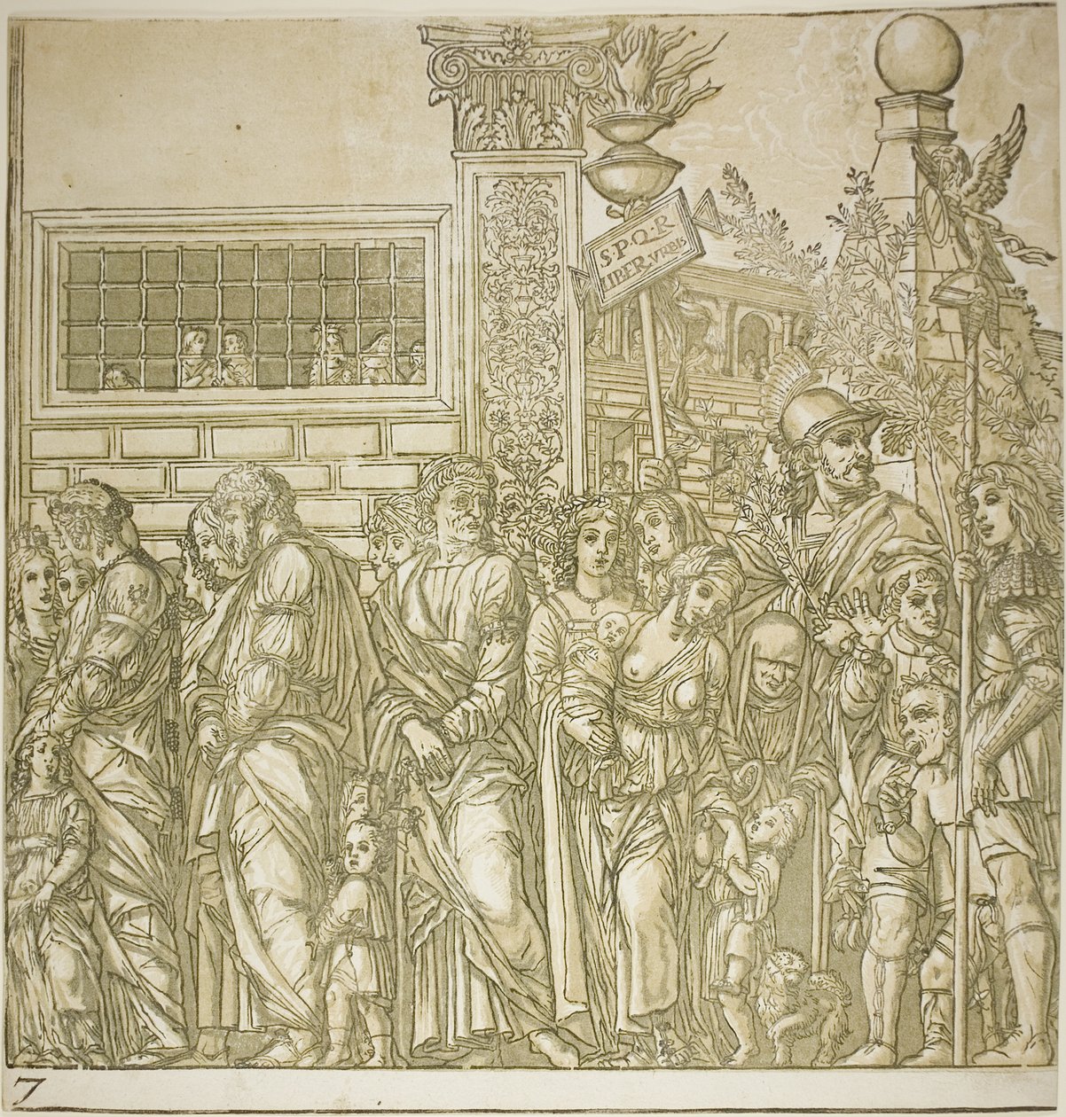 Triumf Caesara od Andrea Andreani