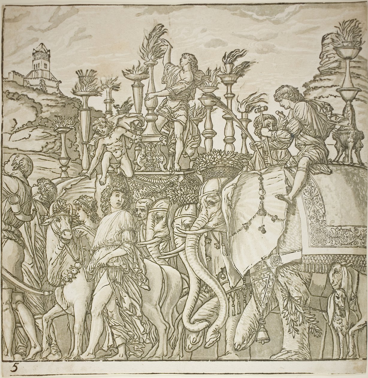 Triumf Caesara od Andrea Andreani