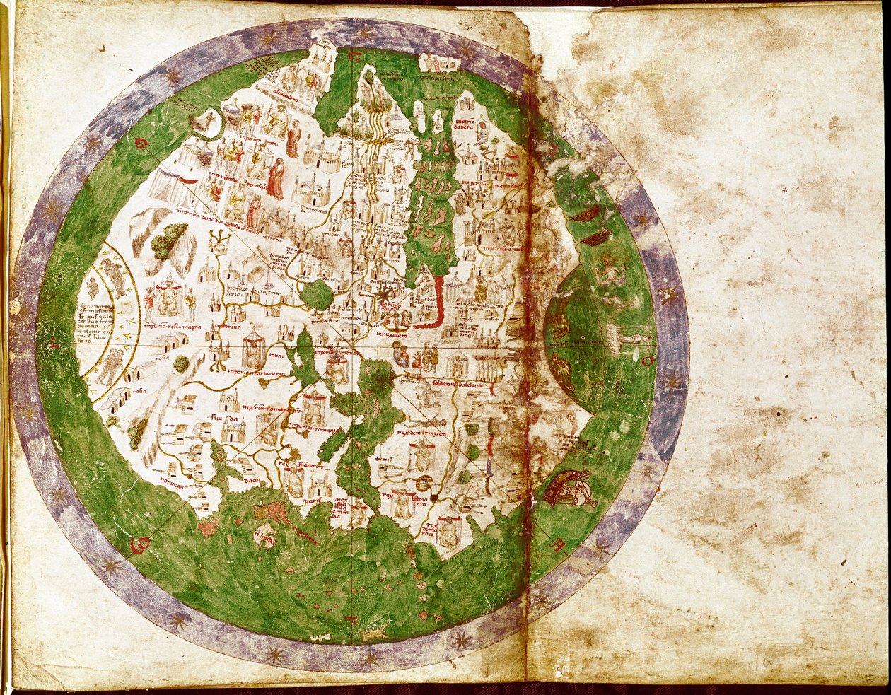 Mapa světa od námořníka kartografa Andrea Bianco (15. století) od Andrea Bianco