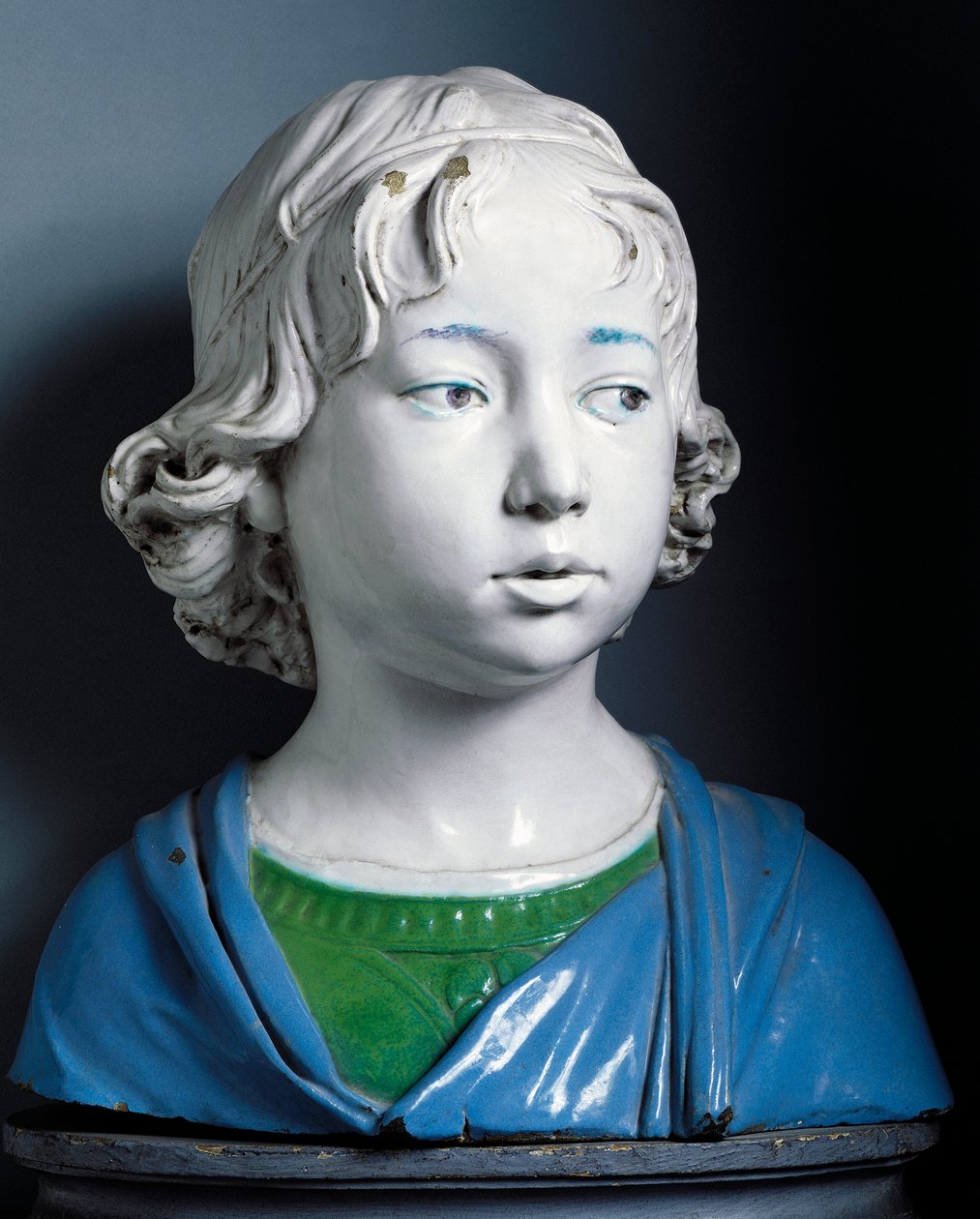 Hlava dítěte, Andrea della Robbia (1435-cca 1525) od Andrea Della Robbia