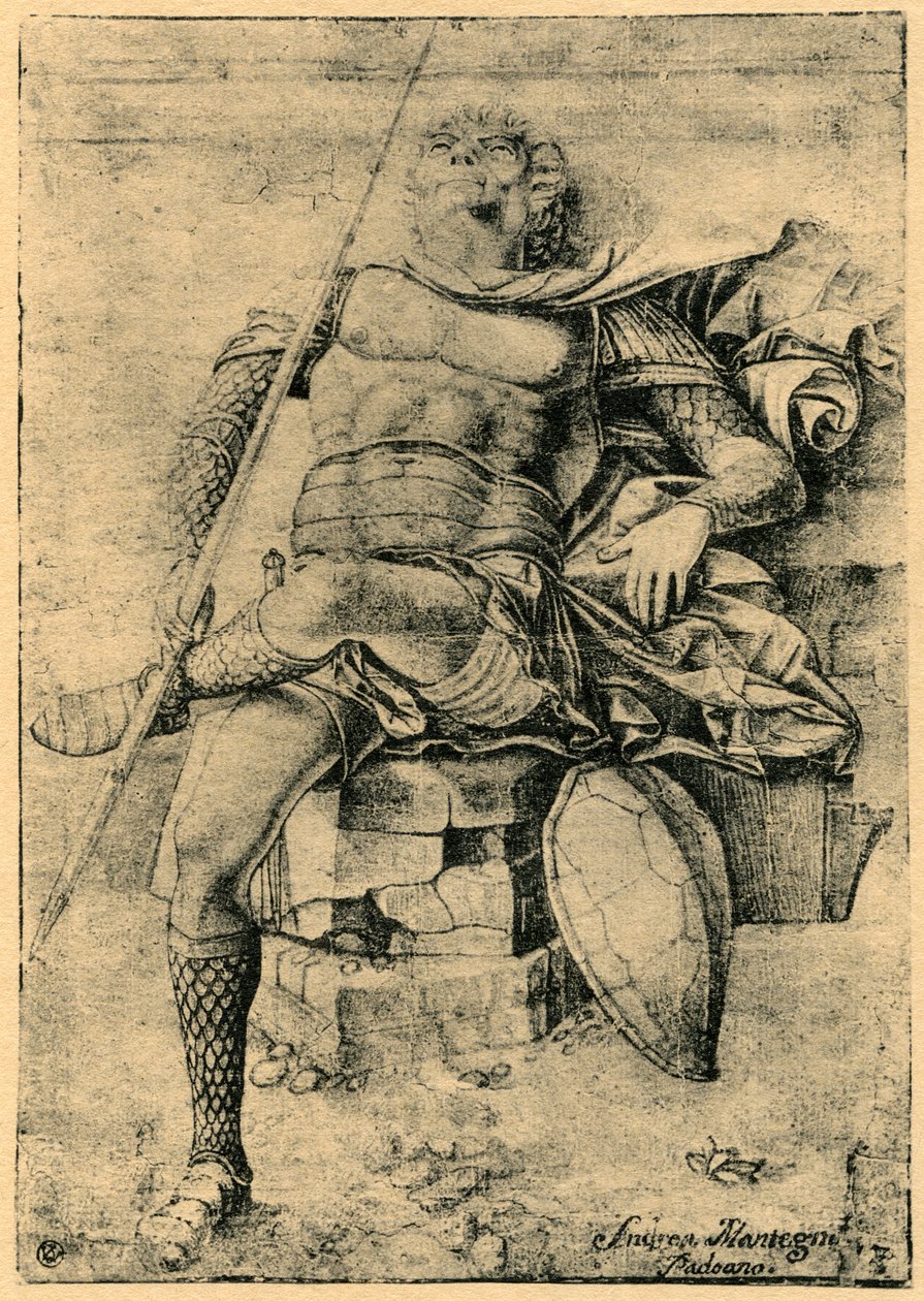 Spící voják, 1913. od Andrea Mantegna
