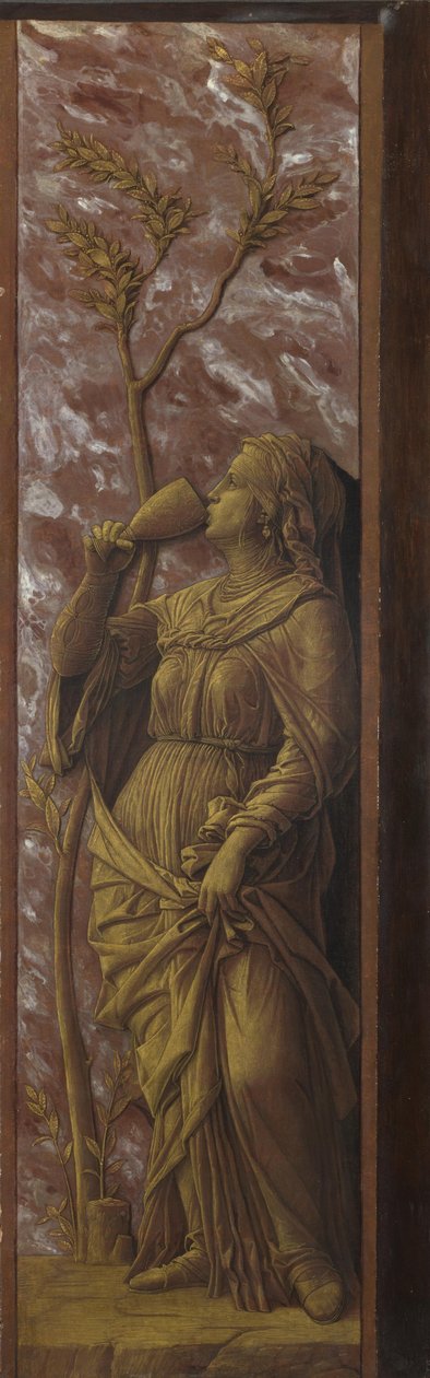 Žena pijící, c. 1500 od Andrea Mantegna