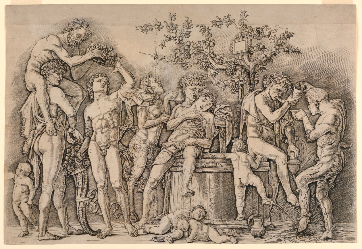 bachchanal od Andrea Mantegna