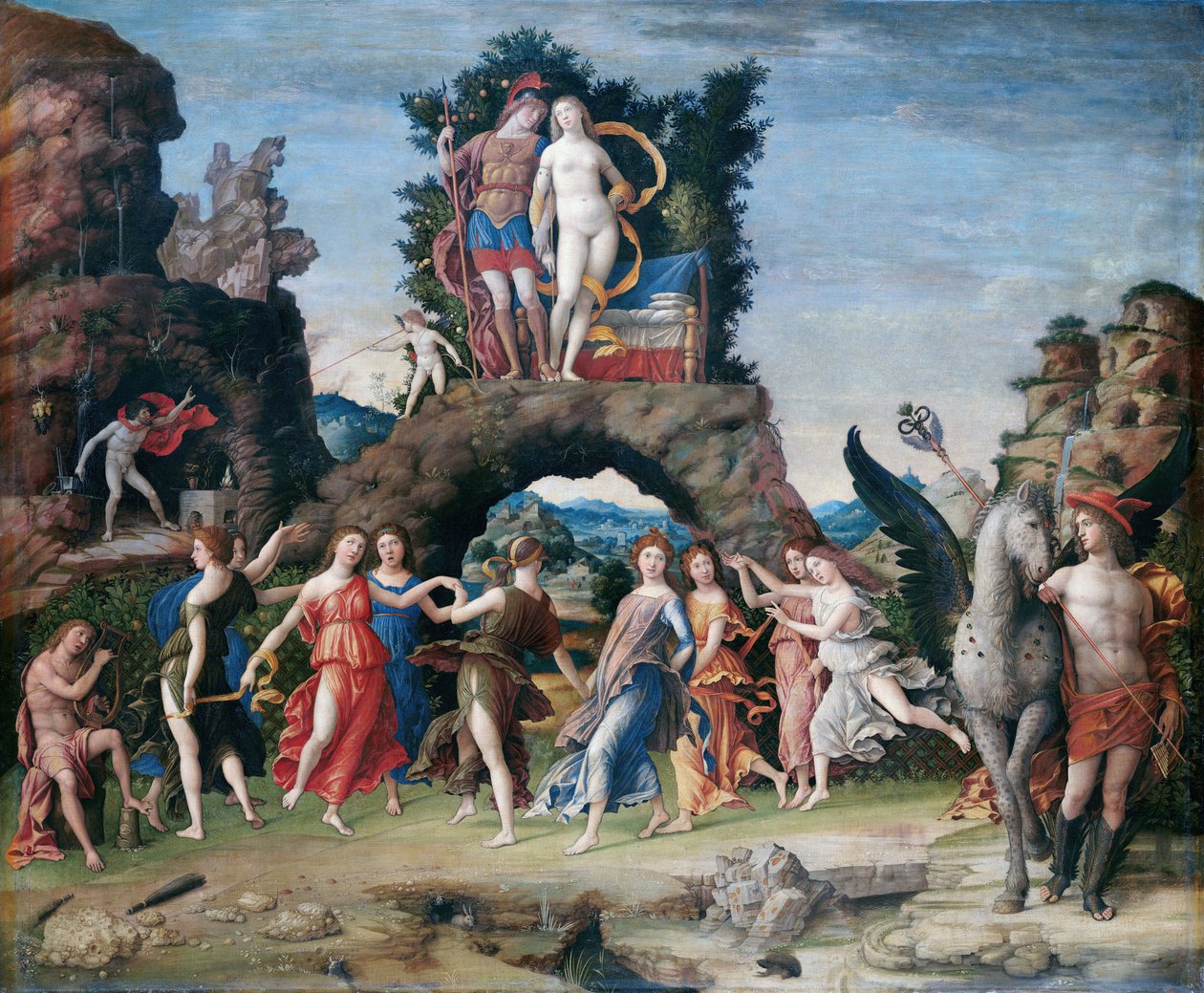Parnas od Andrea Mantegna